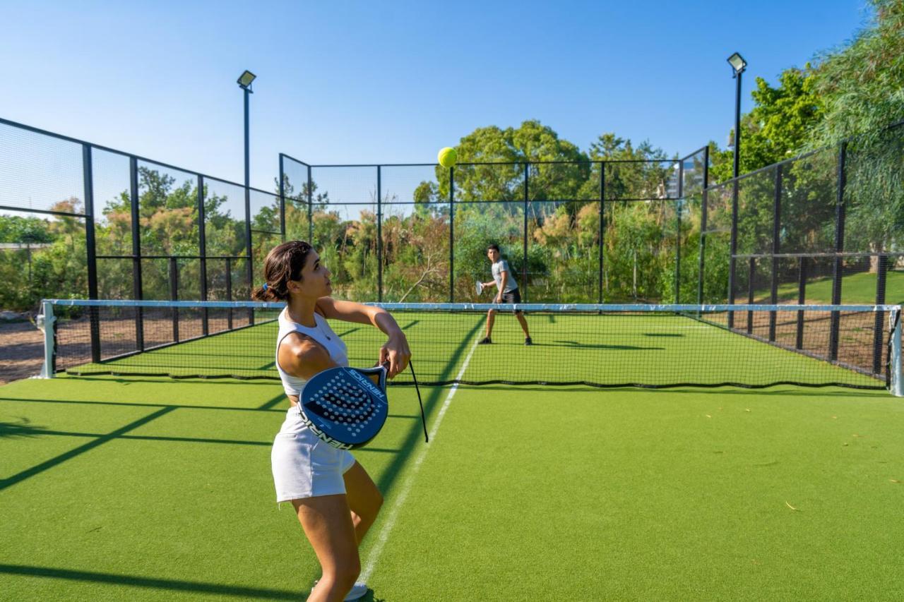 Lara Barut Collection Hotel Antália Exterior foto A paddle tennis court